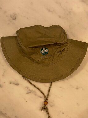 Rest Easy Khaki Fishing Hat. One Size Fits Most.